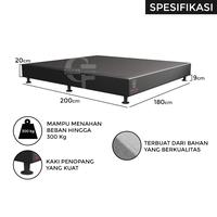 Gambar Dipan divan tanpa sandaran untuk springbed atau kasur (180x200) - 180-ABU, SLEEP OWL P.STD dari Citra furniture undefined 5 Tokopedia