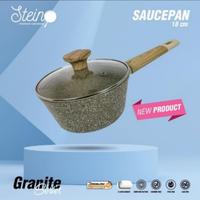 Gambar STEIN SAUCE PAN 18 CM GRANITE SERIES dari Calvin Kitchen undefined 1 Tokopedia