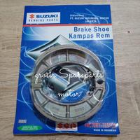 Gambar kampas rem belakang Suzuki Thunder 125 spin skywave skydrive hayate dari A.J.MOTOR undefined 1 Tokopedia