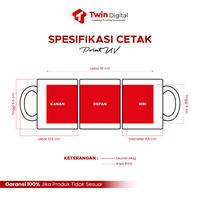 Gambar Mug Custom - Gelas Custom - Cetak Sovenir Murah - Custom Sovenir dari twindigital.id undefined 3 Tokopedia