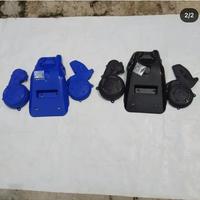 Gambar engine guard lengkap assy WR155 - B - Hitam dari Zayn motor undefined 2 Tokopedia
