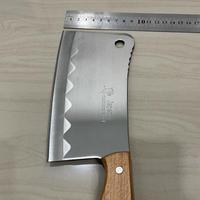 Gambar parang daging / pisau golok gagang kayu dari SYM Selalu Yakin Makmur undefined 3 Tokopedia