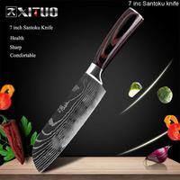 Gambar Alat potong Pisau Dapur Chef Damascus Pattern 8/7/6/5/3,5 inc - 8 in B K dari Hero Online GO SHOP undefined 4 Tokopedia