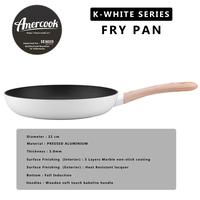 Gambar Amercook Cooking Cast Alumunium White Series 3 Layer Marble Non-Stick - Stock Pot 20cm dari Maxhomeliving_NEW undefined 3 Tokopedia