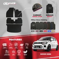 Gambar Karpet Mobil Suzuki Ignis Bahan Single Layer Rubber Eva Premium - M (2 Baris), Hitam-Grey dari Otomobil Store undefined 1 Tokopedia