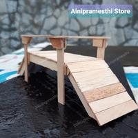 Gambar Miniatur Jembatan / Miniatur Rumah /Stik es krim/Stick Ice Cream dari Ainipramesthi undefined 1 Tokopedia