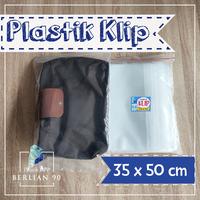 Gambar Plastik Klip 35 x 50 Cm Plastik Ziplock Plastik Baju Plastik Clip dari Plastik Opp Berlian 90 undefined 1 Tokopedia