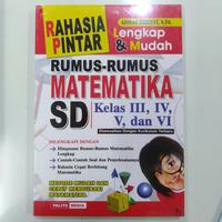 Gambar BUKU RUMUS MATEMATIKA SD MI / RAHASIA PINTAR RUMUS KELAS 3 4 5 6 dari DUTA BUKU PELAJARAN UMUM undefined 1 Tokopedia