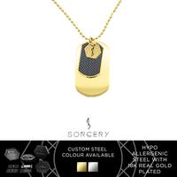 Gambar SORCERY Pendant MDT Kalung Liontin Bandul Premium Titanium Pria Wanita - Silver dari Sorcery undefined 1 Tokopedia