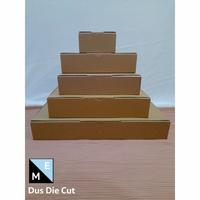 Gambar KARDUS/KARTON/BOX UK. 16×6×4 CM.. DUS DIE CUT.. MODEL KARDUS PIZZA dari Meka11 undefined 5 Tokopedia