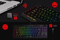 Gambar Keyboard Gaming Mechanical Red Dragon Switch Macro Wireless RGB TKL C dari SBP27 Store undefined 3 Tokopedia