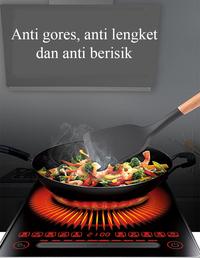 Gambar Sodet Silikon Gagang Kayu Spatula Silikon Gagang Kayu - Hitam dari jaws.acchp undefined 3 Tokopedia