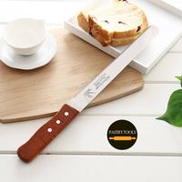 Gambar CAKE KNIFE 8"  pisau roti kue serrated knife dapur bakery alat dari Pastry Tools undefined 3 Tokopedia