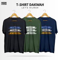 Gambar Baju Kaos Dakwah Islami Pria Kaos Distro Muslim Cowok Hijrah Sunnah - Hijau Botol, XXL dari MUSLIM SOCIETY undefined 3 Tokopedia