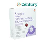 Gambar SERETIDE DISCUSS 50/100 MCG 60 DOSIS/INHALER DISCUSS/OBAT ASMA dari Apotik Century undefined 1 Tokopedia