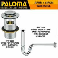 Gambar PALOMA WTP 2201 + BTP 1102 AFUR SET SIPHON PEMBUANGAN AIR WASTAFEL dari PinangsiaMas Percetakan undefined 1 Tokopedia