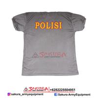 Gambar Kaos Polisi Polri Coklat Lengan Pendek - M dari SAKURA ARMY undefined 2 Tokopedia
