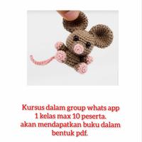 Gambar belajar membuat boneka rajut amigurumi online dari I kriya undefined 3 Tokopedia