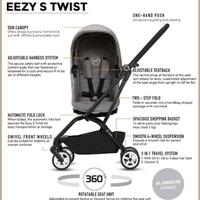 Gambar Stroller Cybex Eezy S Twist / Kereta Dorong Bayi - Manhattan Grey dari ModernMoms undefined 4 Tokopedia