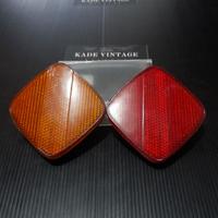 Gambar Cat eye reflektor Federal OSBMX old school BMX vintage part - Merah dari Kade Vintage undefined 1 Tokopedia