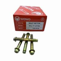 Gambar Dynabolt 10x77 mm WOWO Baut Beton isi 125 pcs/ktk/Dinabol M10/Dinabolt dari Ameistore78 undefined 2 Tokopedia