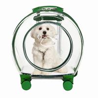 Gambar Tas anjing kucing trolley capsule binatang peliharaan warna - Biru Muda dari Infinitecoshop undefined 4 Tokopedia