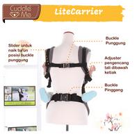 Gambar Cuddleme Lite Carrier Gendongan Bayi SSC Cuddle Me - Sleeping Forest dari Etalase_Akma undefined 5 Tokopedia