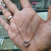 Gambar kalung emas sambung love mata simple manis dari sinarindahmas undefined 4 Tokopedia