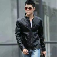 Gambar Jaket Casual Pria - Jaket Kulit Murah Garut - Jaket Motor Populer - Cokelat, M dari Herbal Halalan Thayyiban undefined 2 Tokopedia