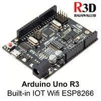Gambar Arduino Uno R3 Built-In IOT WiFi ESP8266 32MB WeMos NodeMCU Module dari Rajawali3D undefined 1 Tokopedia