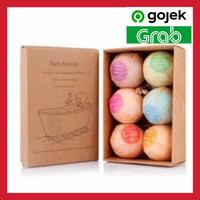 Gambar Bath Bomb Spa BathBomb Busa Sabun Essential Oil Aromatherapy 6 Pcs - 1 Pak  dari Das46 Home undefined 1 Tokopedia