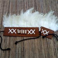 Gambar Gelang bulu ayam tradisional papua set lengan dari widia creatif undefined 4 Tokopedia
