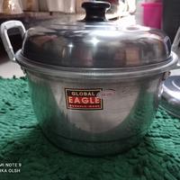 Gambar panci langseng kukus 20cm/ dandang alumunium steamer global eagle 20 dari malika olsh undefined 1 Tokopedia