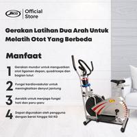 Gambar Sepeda Statis Jaco Elliptical Bike JC 820 Gratis Ongkir Jabodetabek dari JACO TVS undefined 3 Tokopedia