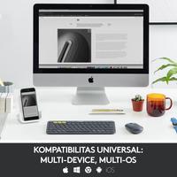 Gambar [FS] Logitech K380 Keyboard Wireless Multi Device - Black dari Logitech Official Store undefined 3 Tokopedia