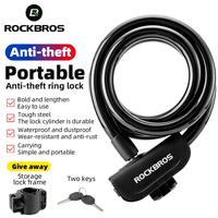 Gambar Rockbros RKS515 Kunci Gembok Sepeda 110cm Spiral Bicycle Lock Orange dari vesantra undefined 2 Tokopedia