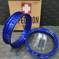 Gambar Velg Expedition Supermoto Ring 17 Set Depan Belakang 36H Biru dari Cemerlang6Brothers undefined 1 Tokopedia
