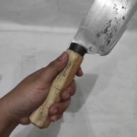 Gambar Pisau Golok Lebar Bahan Mata Gergaji dari dramashop. undefined 3 Tokopedia