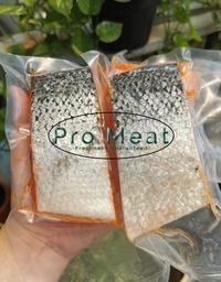 Gambar Norwegian Salmon Fillet Portion 200g Frozen Boneless with skin - 200g dari Pro Meat undefined 3 Tokopedia