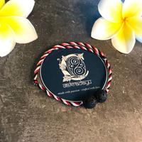 Gambar Gelang Tridatu Lava Stone - Lava Rock Mata 2 khas Bali Asli - Polyester 2mm, M dari Cakradayu Dewata undefined 3 Tokopedia