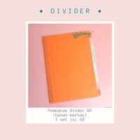 Gambar Binder Divider -Loose leaf A5 B5 -Pembatas binder jurnal planner - a5 rainbow 1 dari stationery_works undefined 5 Tokopedia