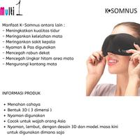 Gambar K-Somnus Penutup Mata Tidur dari MultiSatu undefined 1 Tokopedia