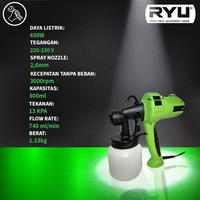 Gambar RYU Spray Gun Electrik RSE 800 Semprotan Cat Tembok Paint Zoom Listrik dari Juragan Shop Teknik undefined 4 Tokopedia