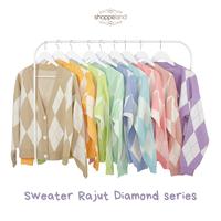 Gambar DIAMOND CARDI OVERSIZE PREMIUM - Orange dari Shoppeland undefined 1 Tokopedia