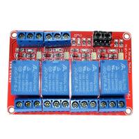Gambar Relay module Arduino 4ch Dual Input bisa High dan Low Active Trigger dari UNO Robotic undefined 1 Tokopedia