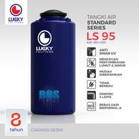 Gambar Tangki Air LUCKY Polytank LS 900 Liter / Tandon Toren Water Tank dari Boss Tangki undefined 2 Tokopedia