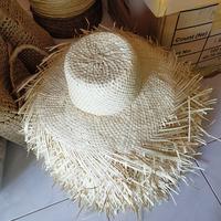 Gambar Topi Anyaman Lontar Rumbai Handmade Bali dari Bali Grosir Store undefined 5 Tokopedia