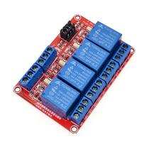 Gambar Relay module Arduino 4ch Dual Input bisa High dan Low Active Trigger dari UNO Robotic undefined 2 Tokopedia