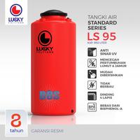 Gambar Tangki Air LUCKY Polytank LS 900 Liter / Tandon Toren Water Tank dari Boss Tangki undefined 1 Tokopedia