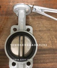 Gambar Butterfly Valve 10K 6" inch ; DN 150 ; Cast Iron ; Seat Epdm dari tokoserbaada9292 undefined 1 Tokopedia
